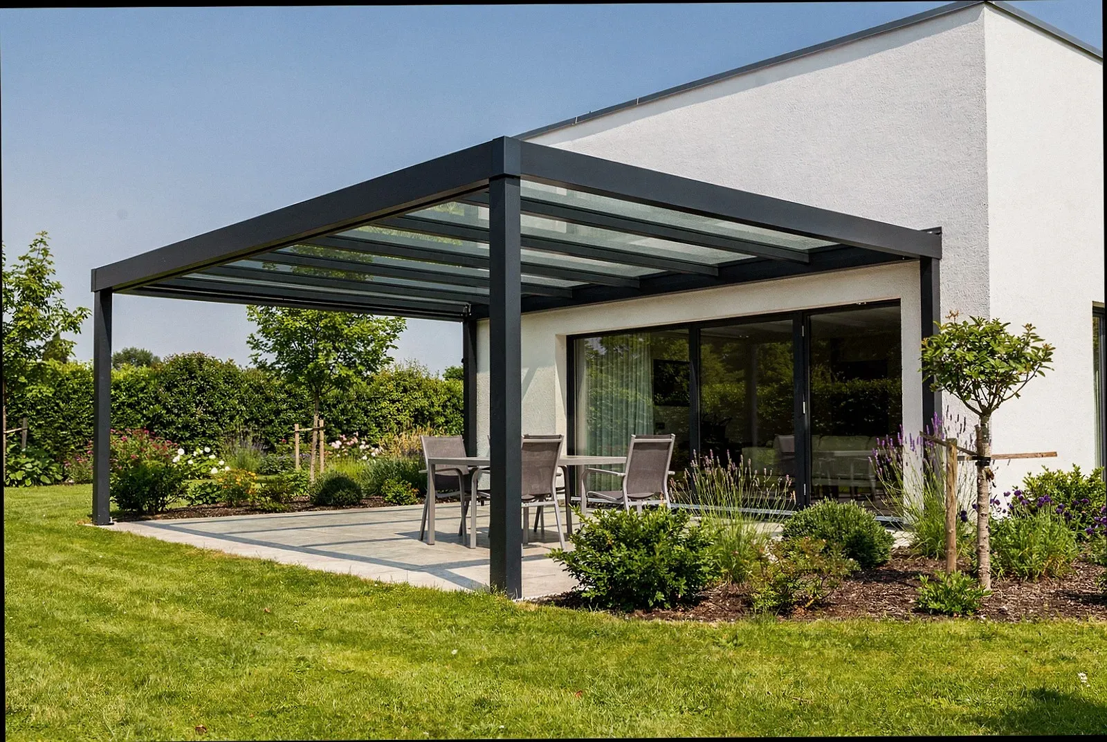 Alu-Terrassenüberdachung Roth